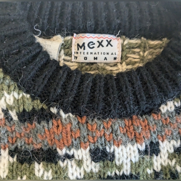 MEXX Vintage Wool Blend Sweater - Picture 3 of 6
